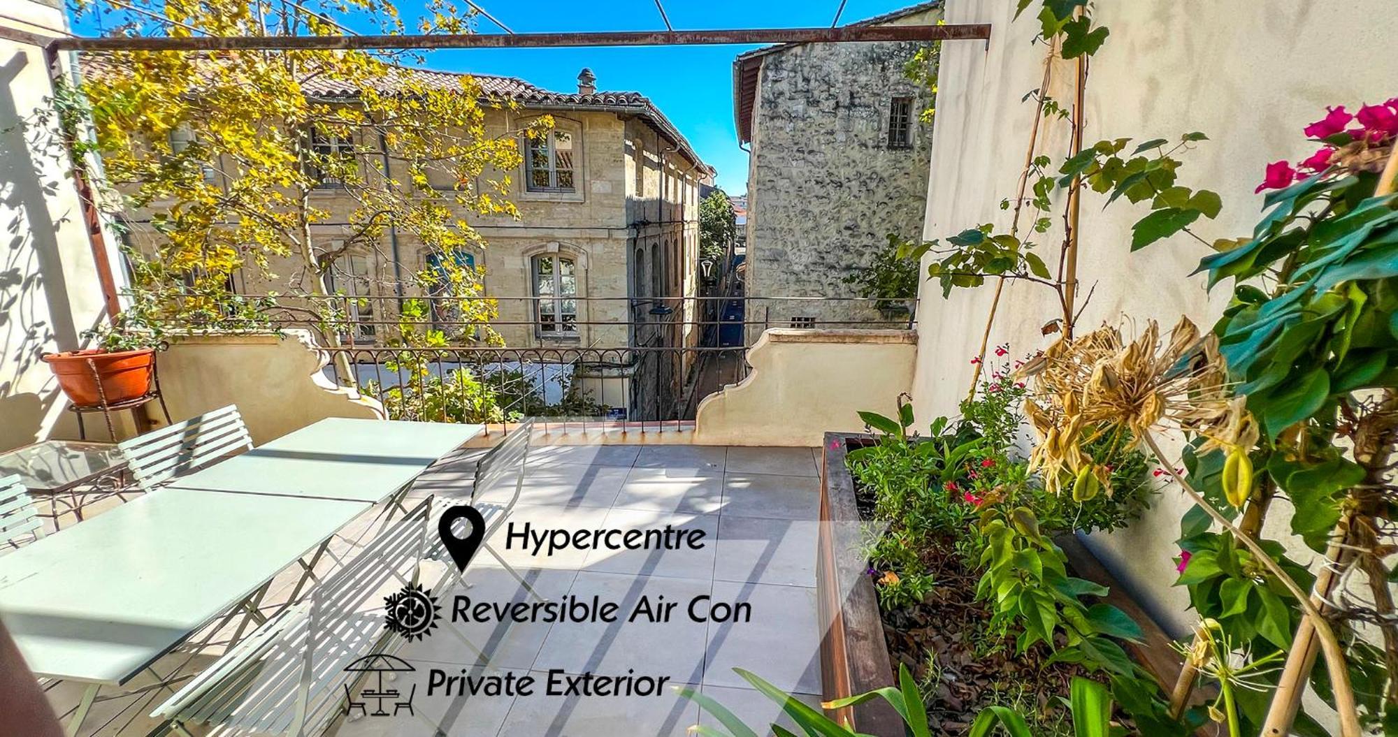 Ac - Private Exterior - Duplex Quartier Des Artistes Διαμέρισμα Αβινιόν Εξωτερικό φωτογραφία